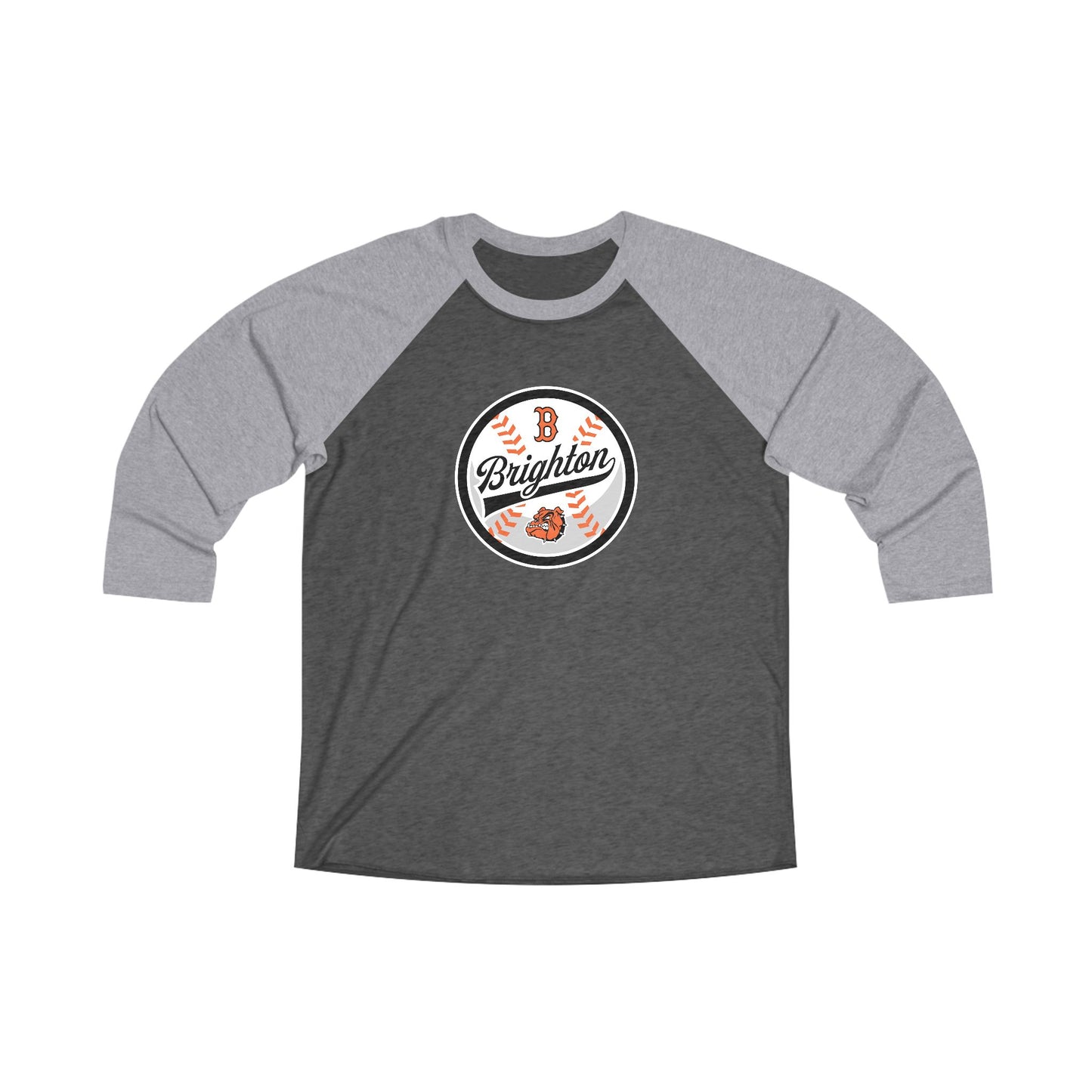 ADULT Baseball Script 3\4 Sleeve Tee (Unisex) - Premium