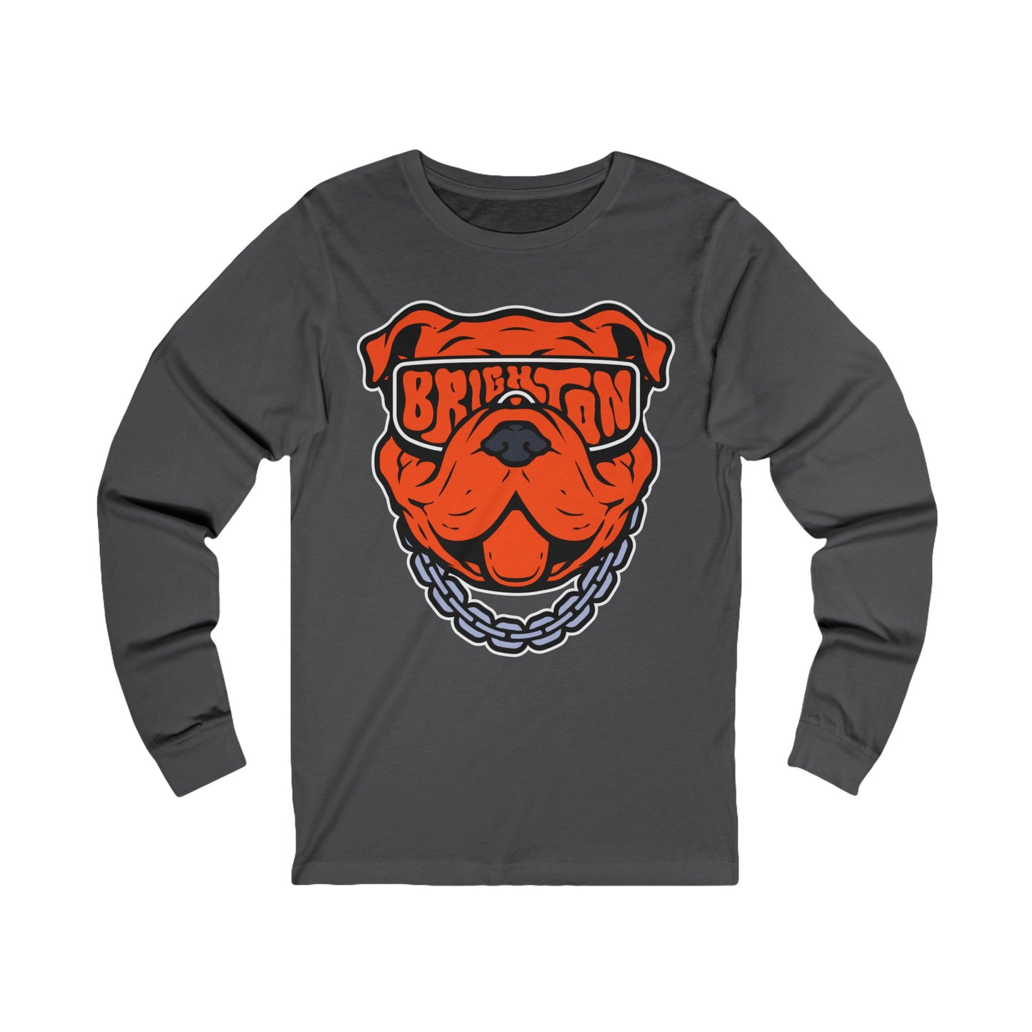 ADULT Bulldog Sunglasses Long Sleeve Tee (Unisex) - Premium