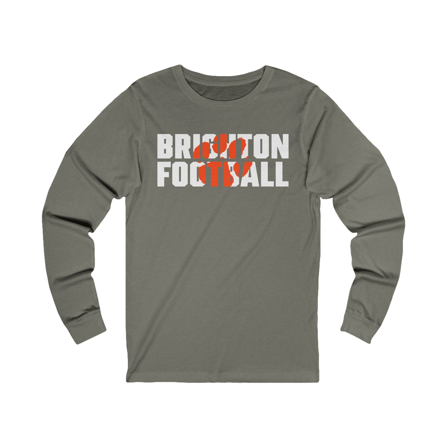 ADULT Brighton Football Long Sleeve Tee (Unisex) -  Premium