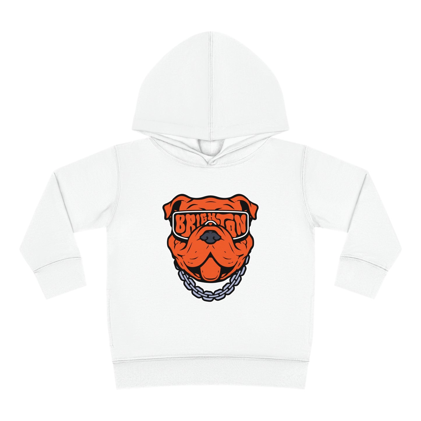 TODDLER Bulldog Sunglasses Hoodie (Unisex)