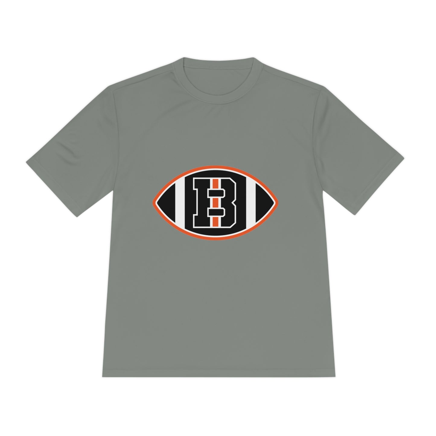 ADULT B Football Moisture Wicking Tee (Unisex) - Premium