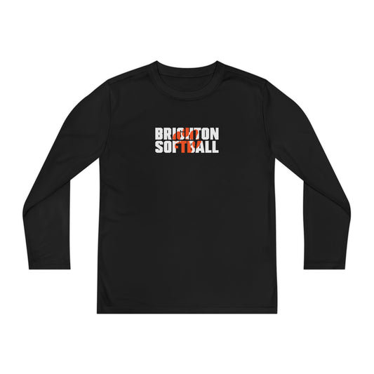 YOUTH Softball Paw Moisture Wicking Tee (Unisex)