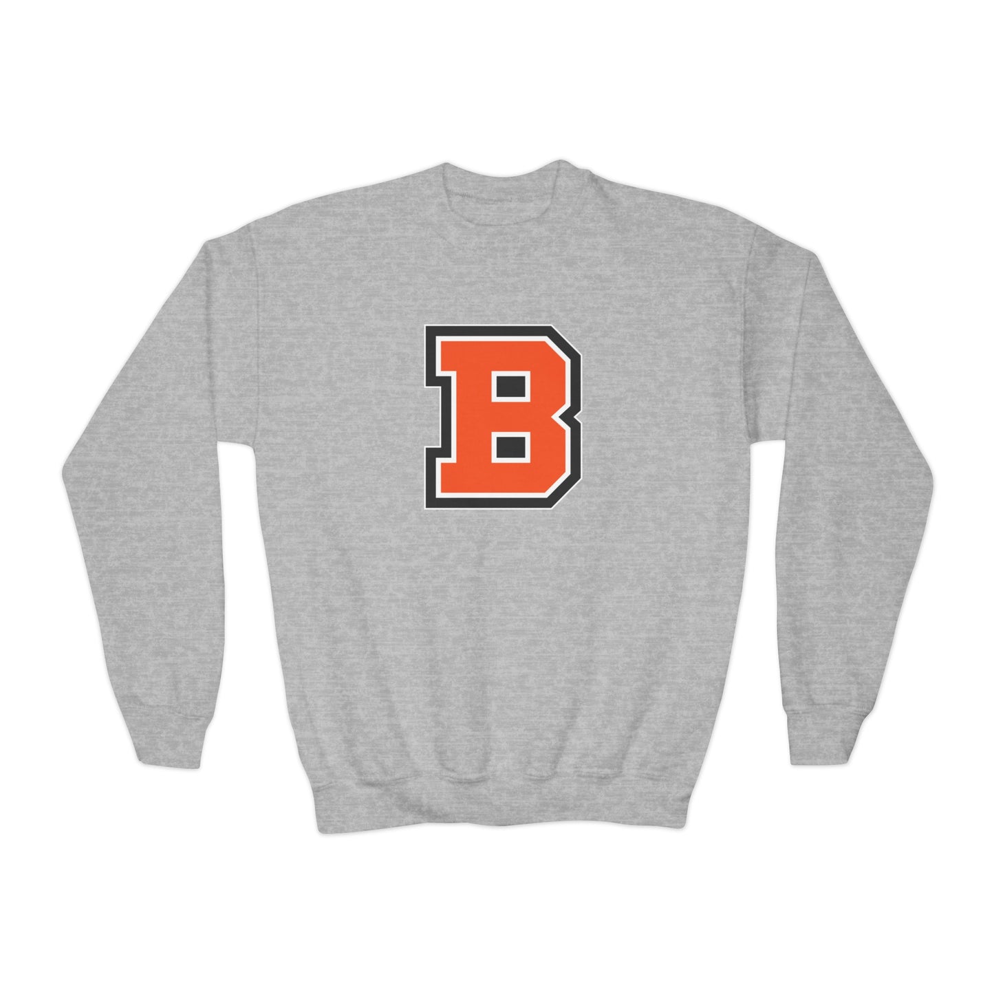 YOUTH Varsity B Crewneck Sweatshirt (Unisex)