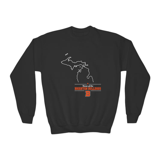 YOUTH Michigan Crewneck Sweatshirt (Unisex)