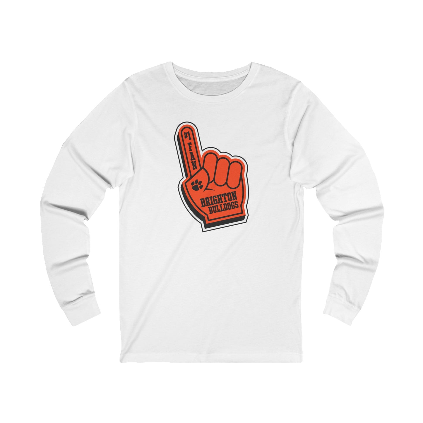 ADULT #1 Fan Long Sleeve Tee (Unisex) - Premium