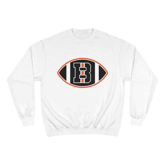 ADULT B Football Crewneck Sweatshirt (Unisex) - Premium