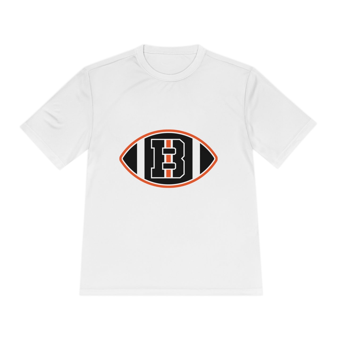 ADULT B Football Moisture Wicking Tee (Unisex) - Premium