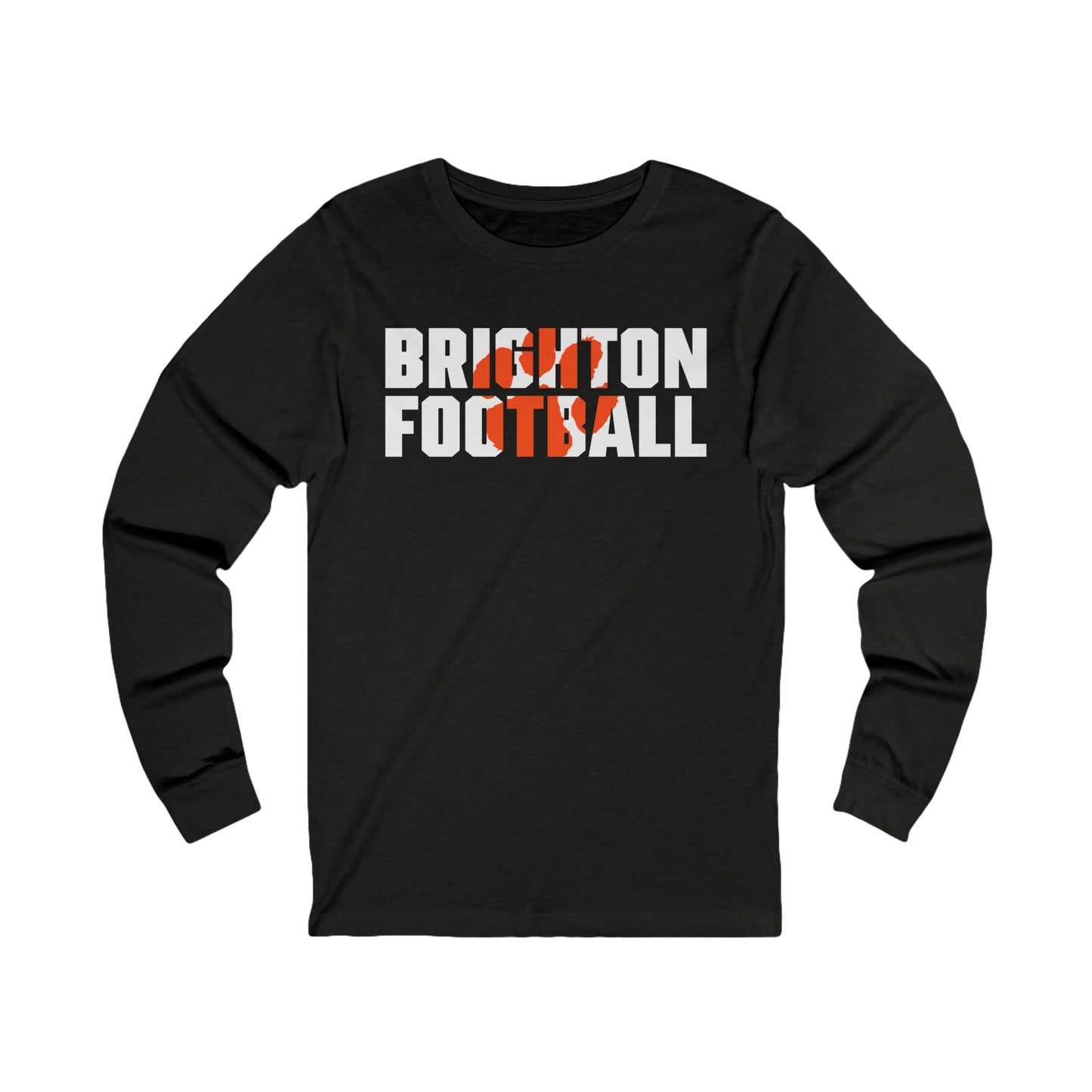 ADULT Brighton Football Long Sleeve Tee (Unisex) -  Premium