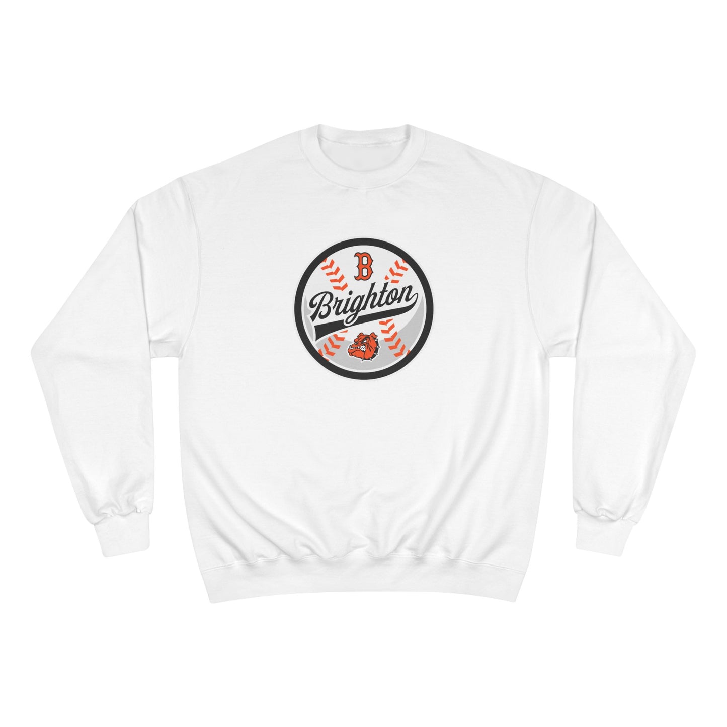 ADULT Baseball Script Crewneck Sweatshirt (Unisex) - Premium