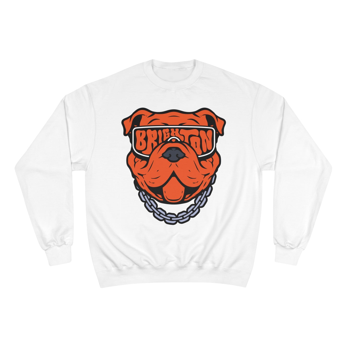 ADULT Bulldog Sunglasses Crewneck Sweatshirt (Unisex) - Premium