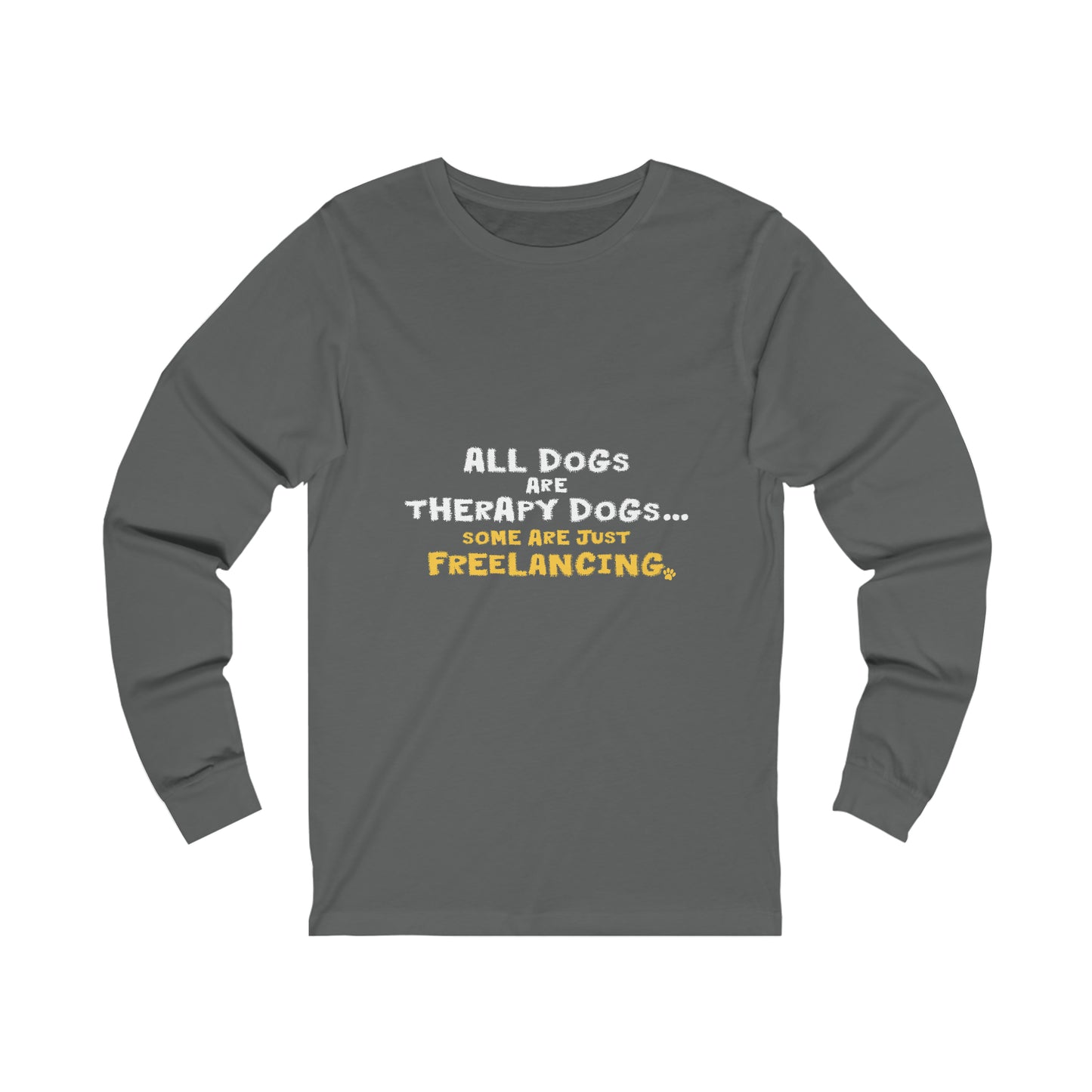 Therapy Dogs Long Sleeve Tee (Unisex)