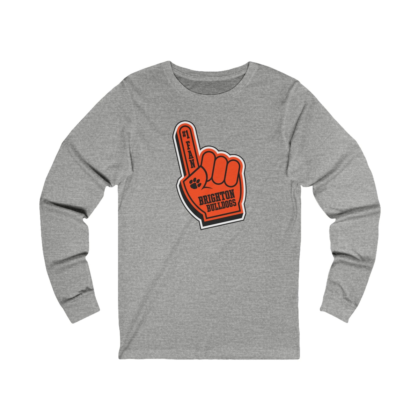 ADULT #1 Fan Long Sleeve Tee (Unisex) - Premium