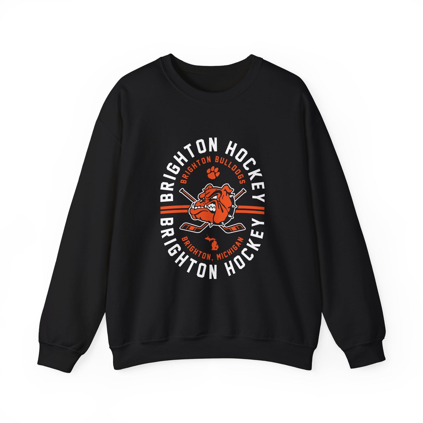 ADULT Brighton Hockey Graphic Crewneck Sweatshirt (Unisex) - Classic