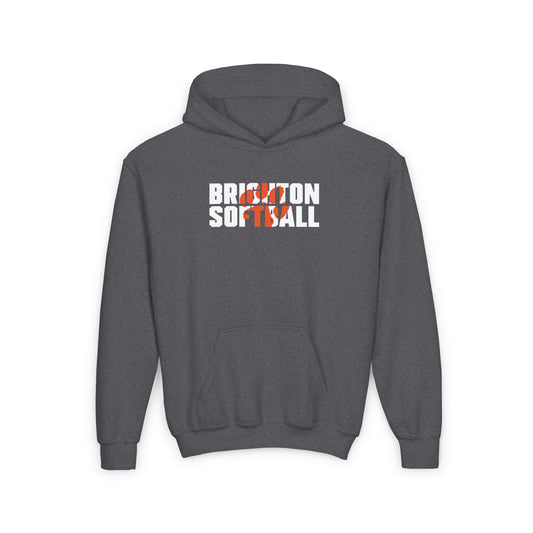 YOUTH Softball Paw Hoodie (Unisex)