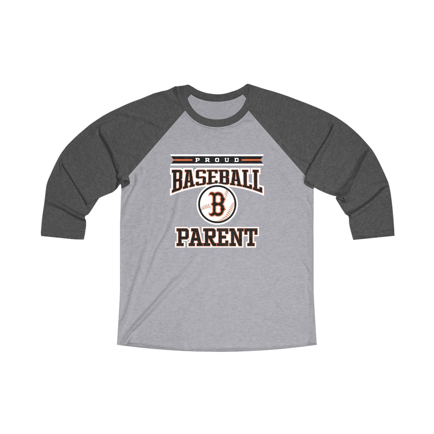 ADULT Baseball Proud Parent 3\4 Sleeve Tee (Unisex) - Premium