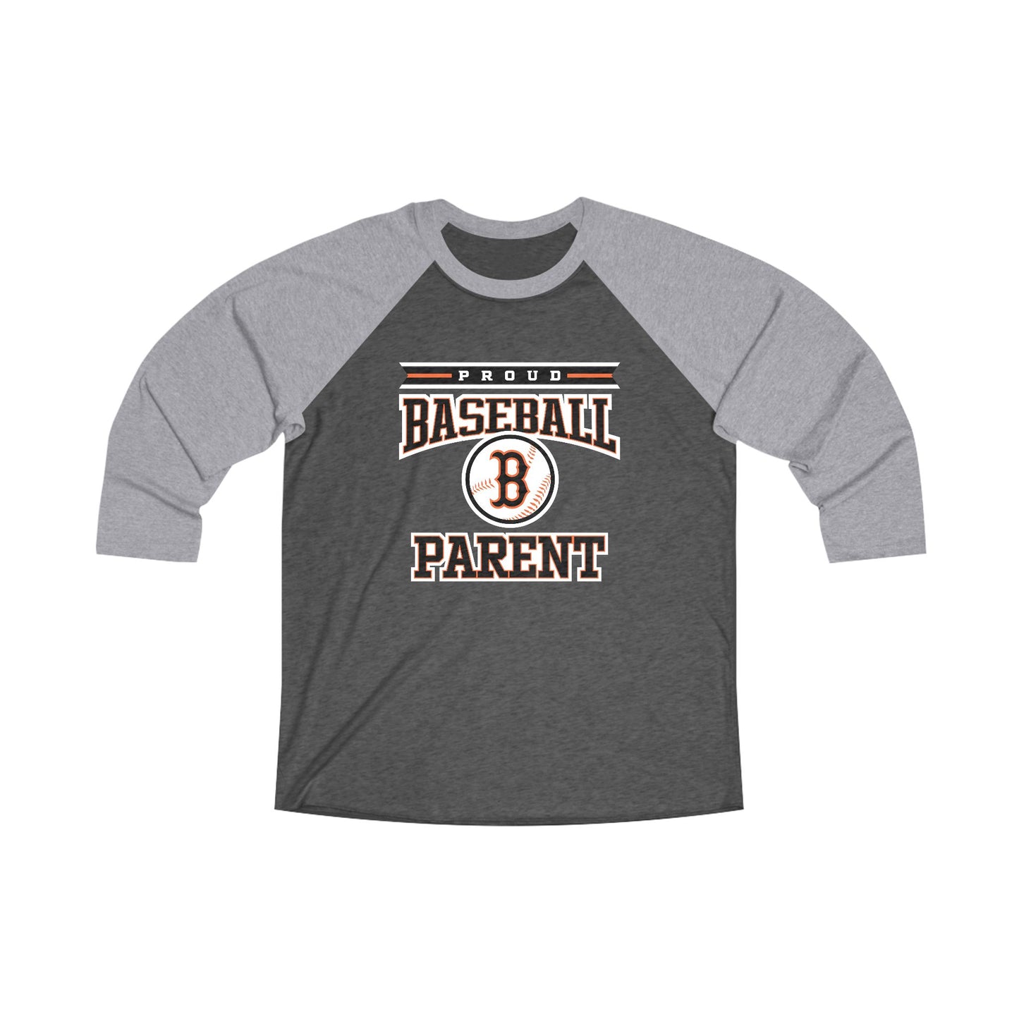 ADULT Baseball Proud Parent 3\4 Sleeve Tee (Unisex) - Premium