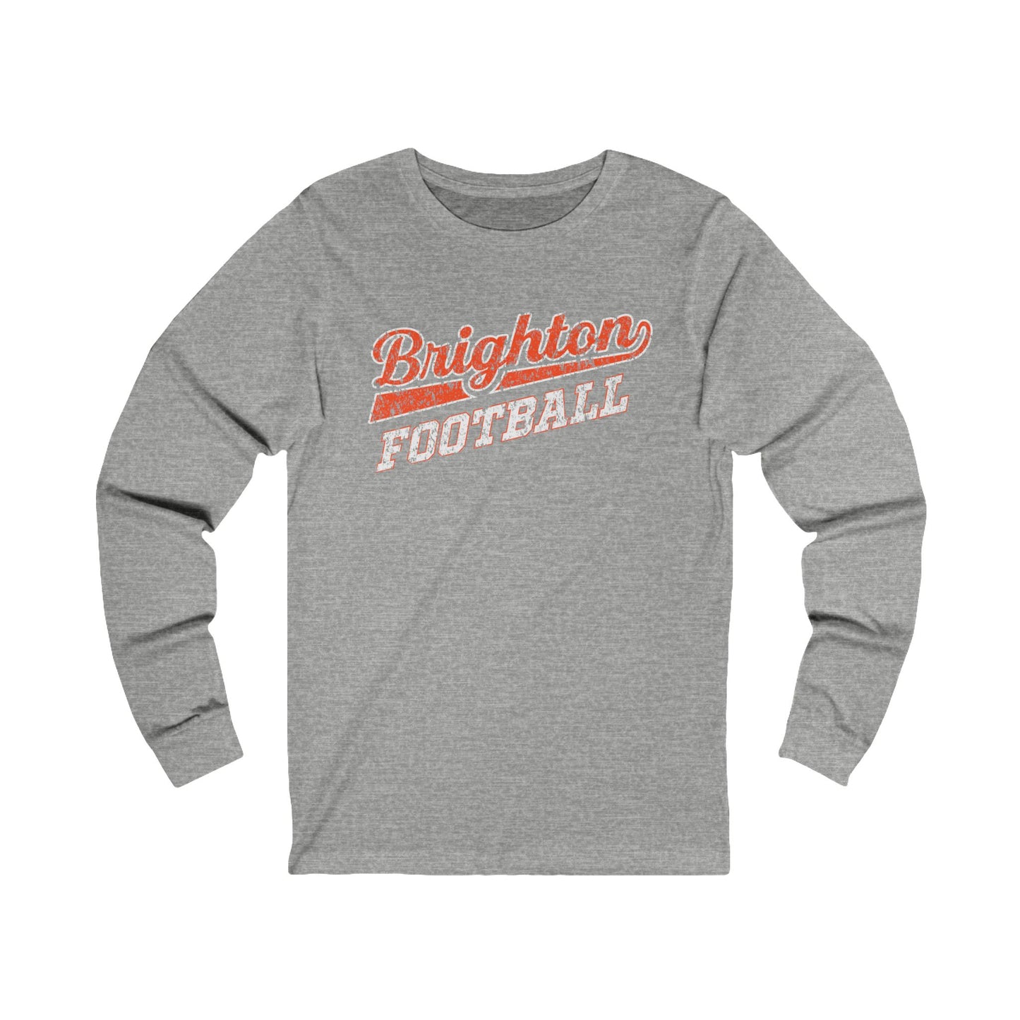 ADULT Vintage Script Long Sleeve Tee (Unisex) - Premium