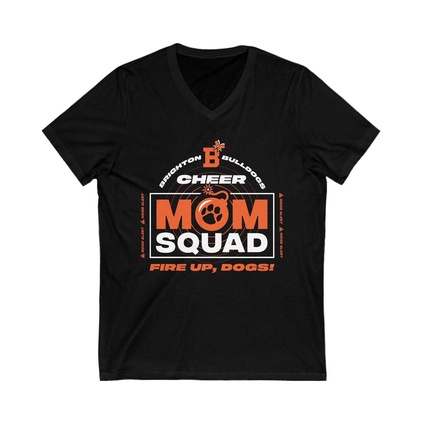 ADULT Mom Squad Short Sleeve V-Neck Tee (Women's) - Premium