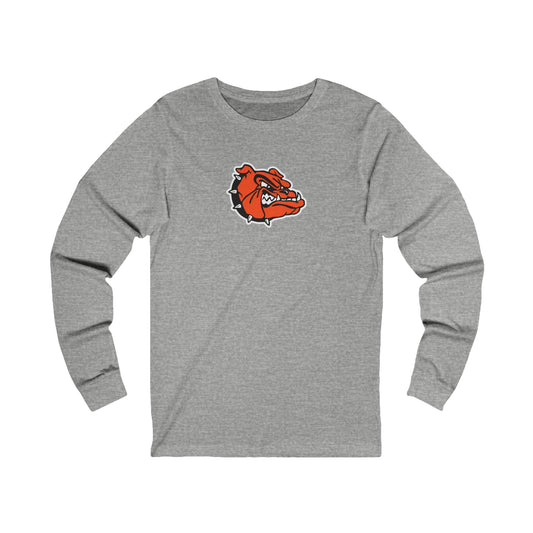 ADULT Bulldog Logo Long Sleeve Tee (Unisex) - Premium