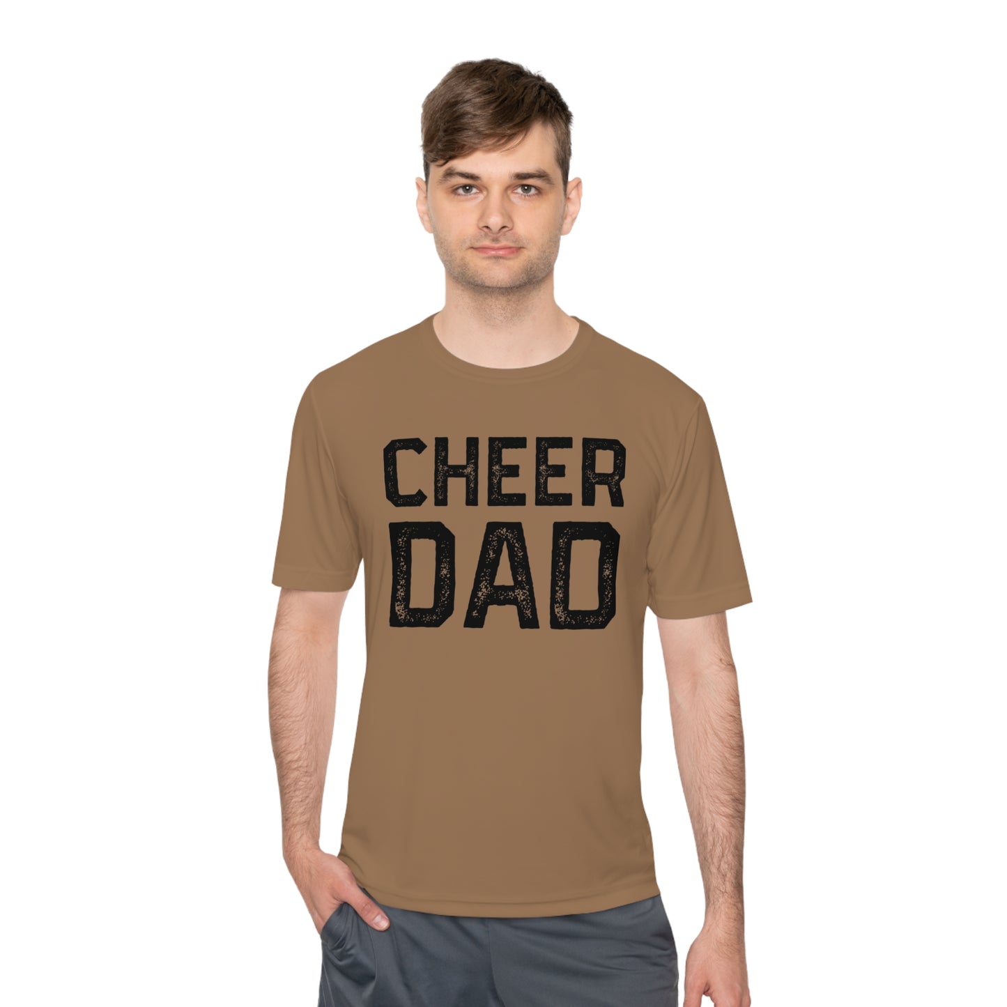 ADULT Cheer Dad Moisture Wicking Tee (Unisex) - Premium *Extra Colors*