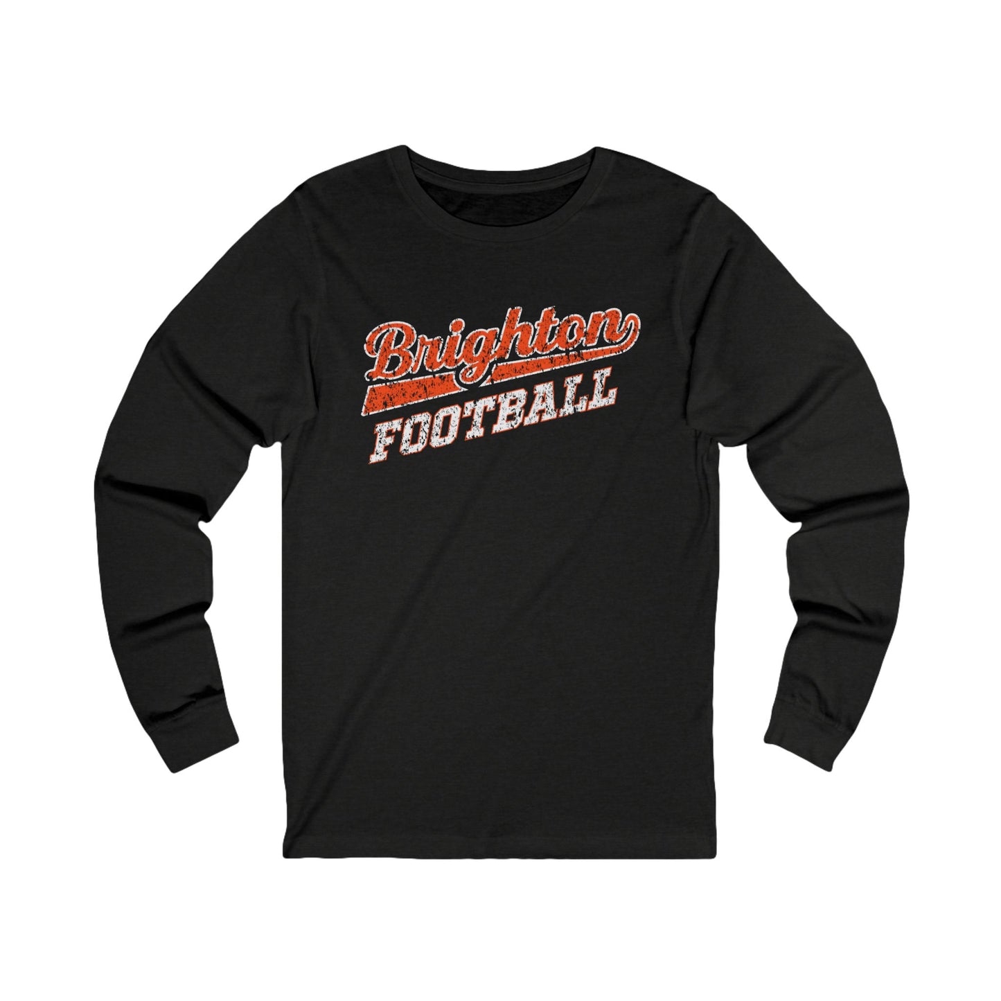 ADULT Vintage Script Long Sleeve Tee (Unisex) - Premium