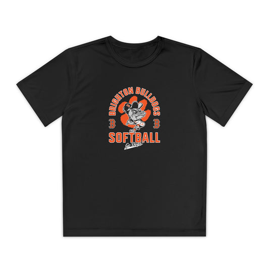 YOUTH Bulldog Batter Moisture Wicking Tee (Unisex)