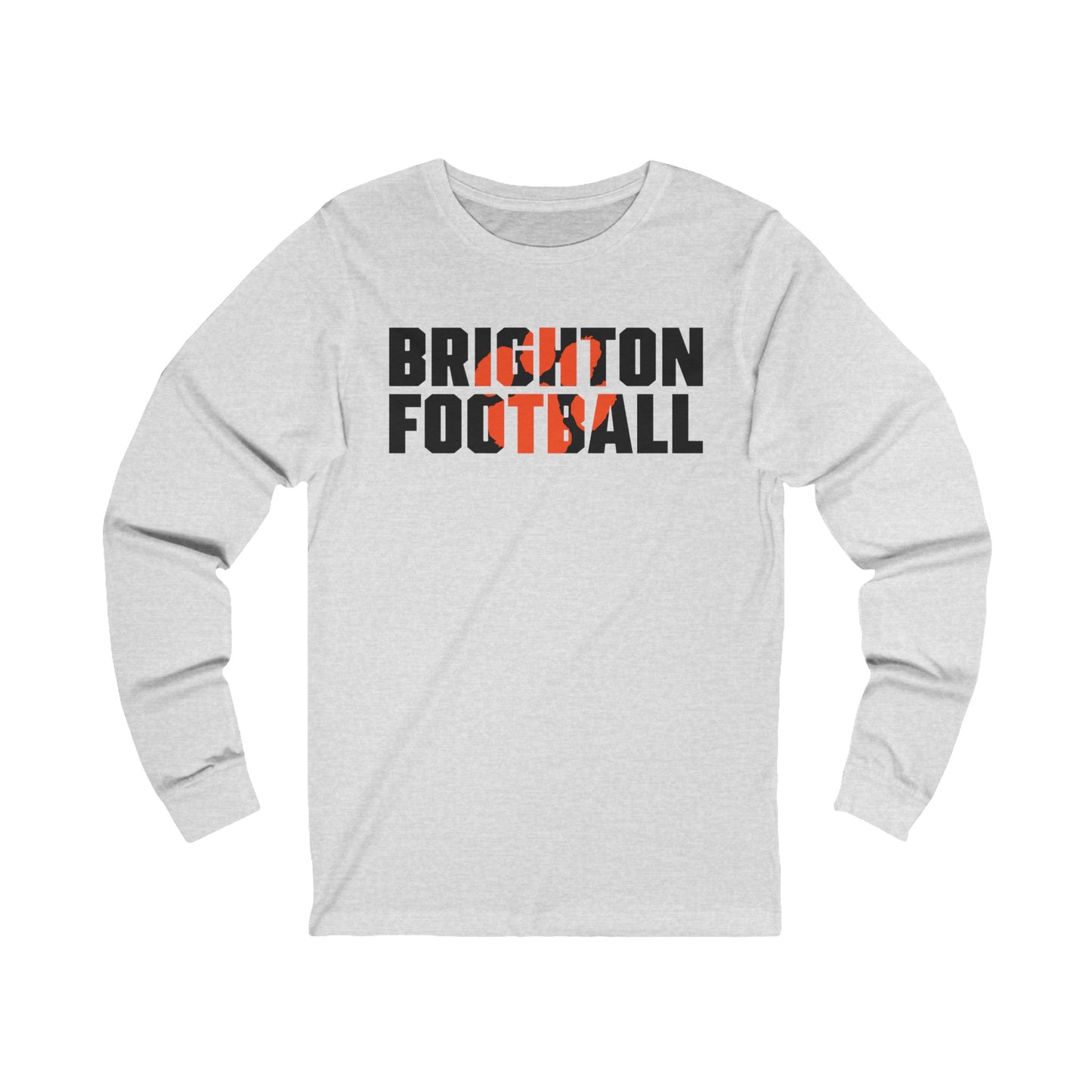 ADULT Brighton Football Long Sleeve Tee (Unisex) - Premium