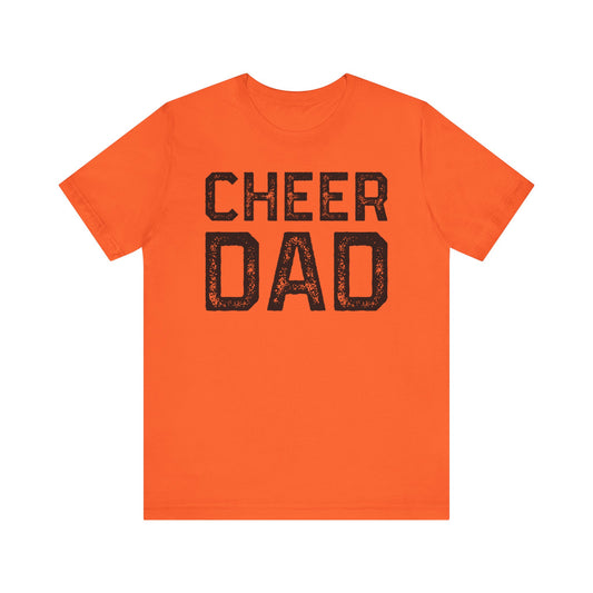 ADULT Cheer Dad Short Sleeve Tee (Unisex) - Premium *Extra Colors*