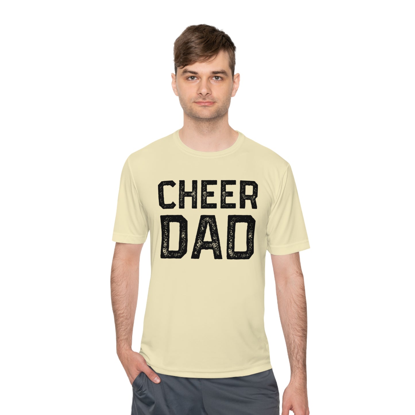 ADULT Cheer Dad Moisture Wicking Tee (Unisex) - Premium *Extra Colors*