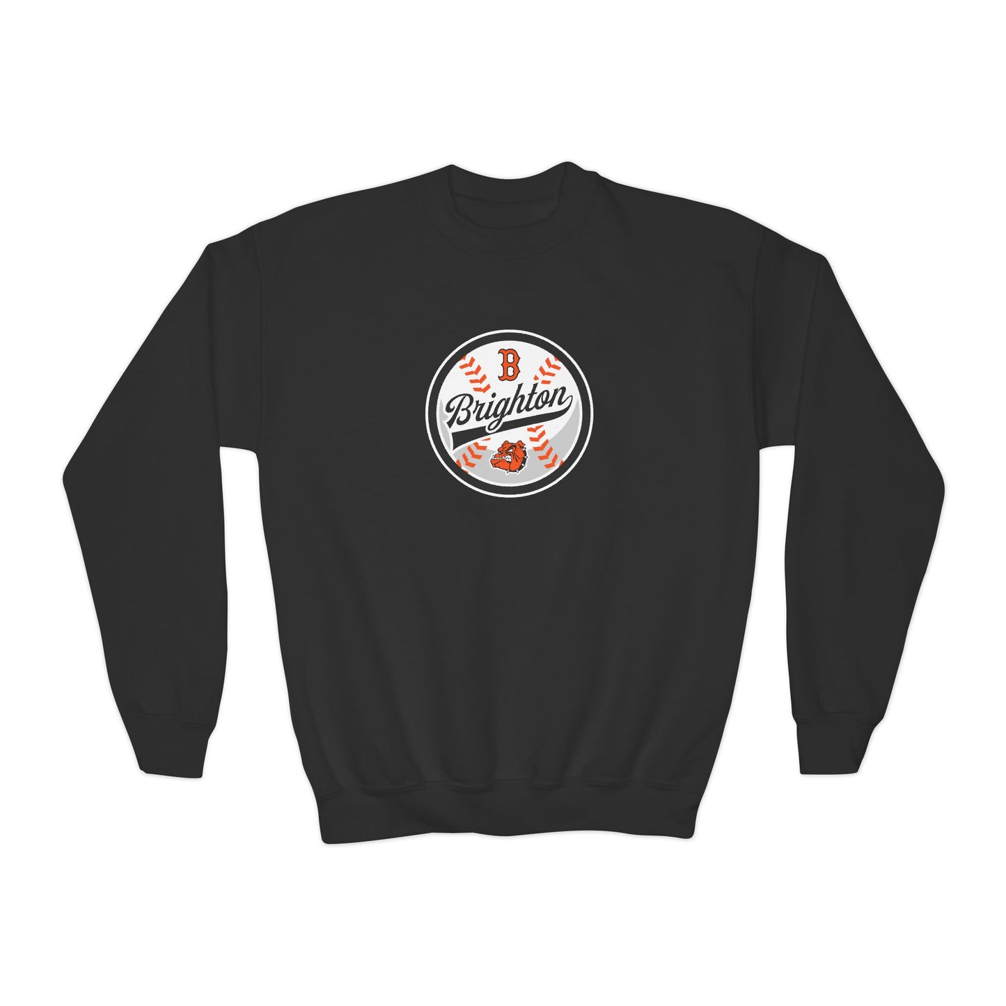 YOUTH Baseball Script Crewneck Sweatshirt (Unisex)