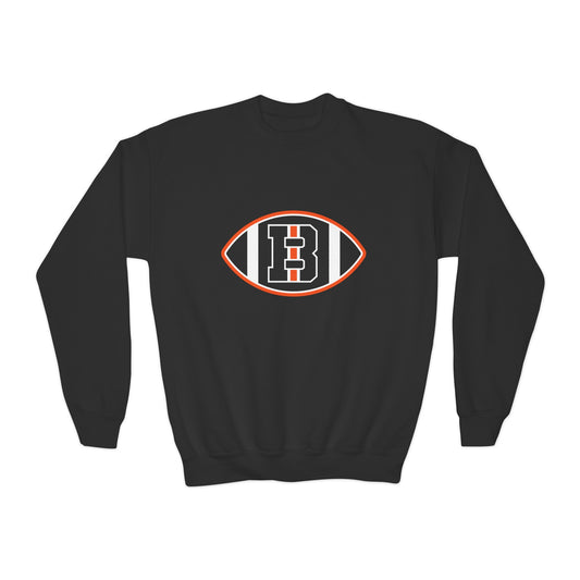 YOUTH B Football Crewneck Sweatshirt (Unisex)