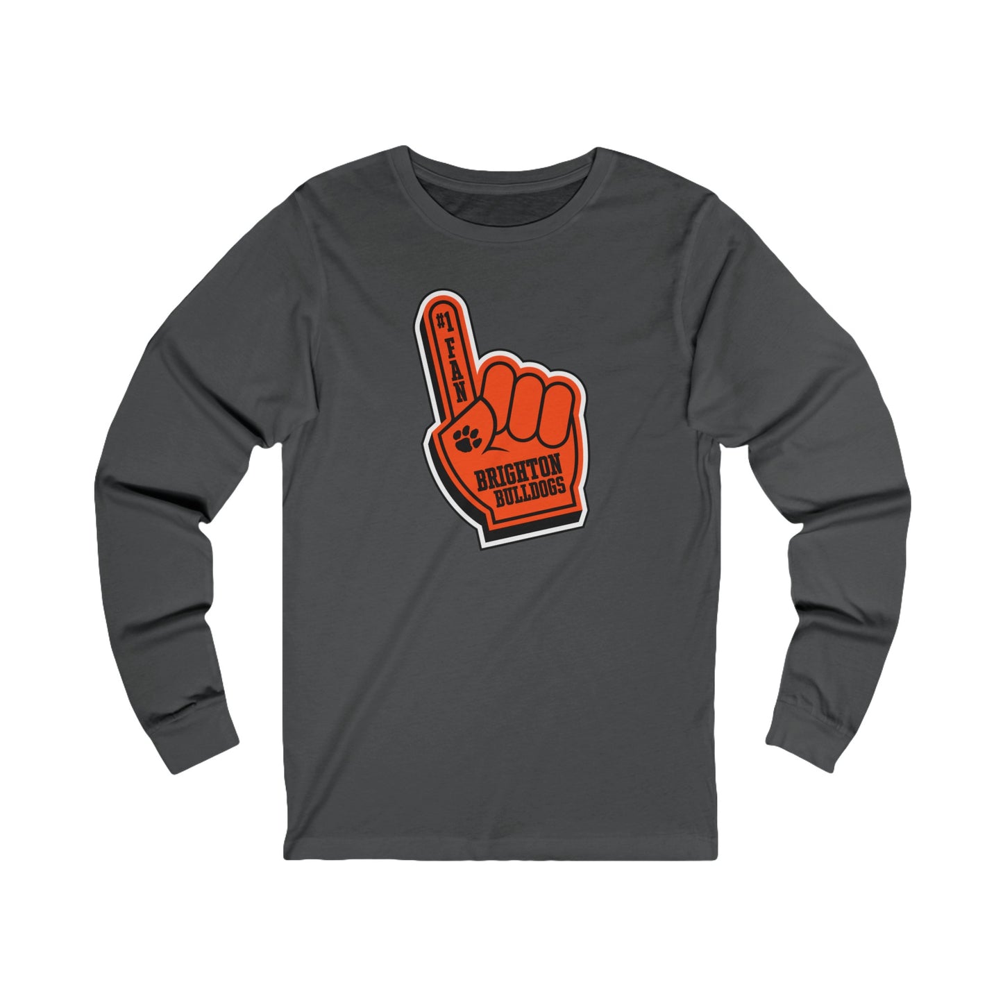 ADULT #1 Fan Long Sleeve Tee (Unisex) - Premium