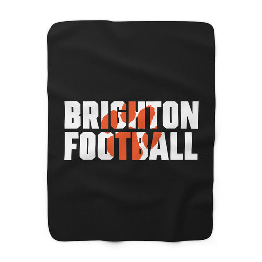 Brighton Football Sherpa Fleece Blanket