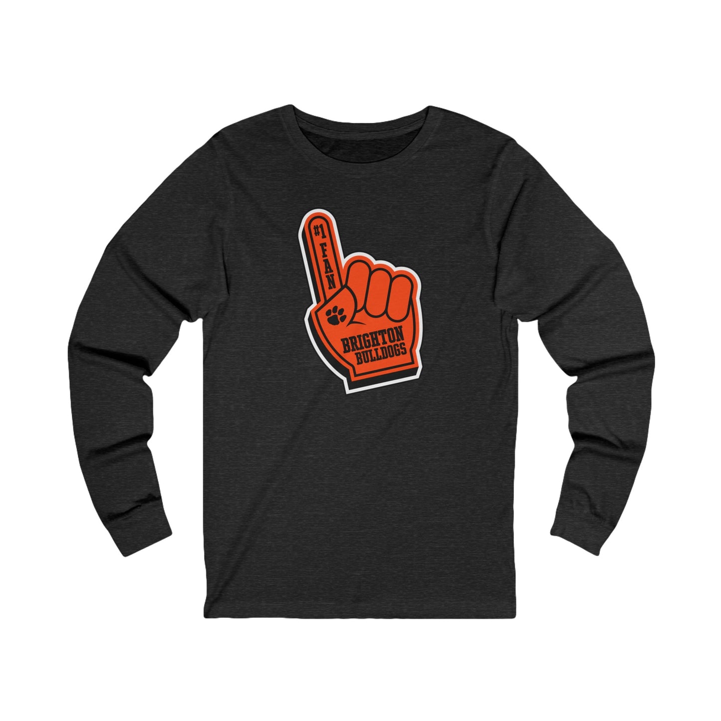 ADULT #1 Fan Long Sleeve Tee (Unisex) - Premium