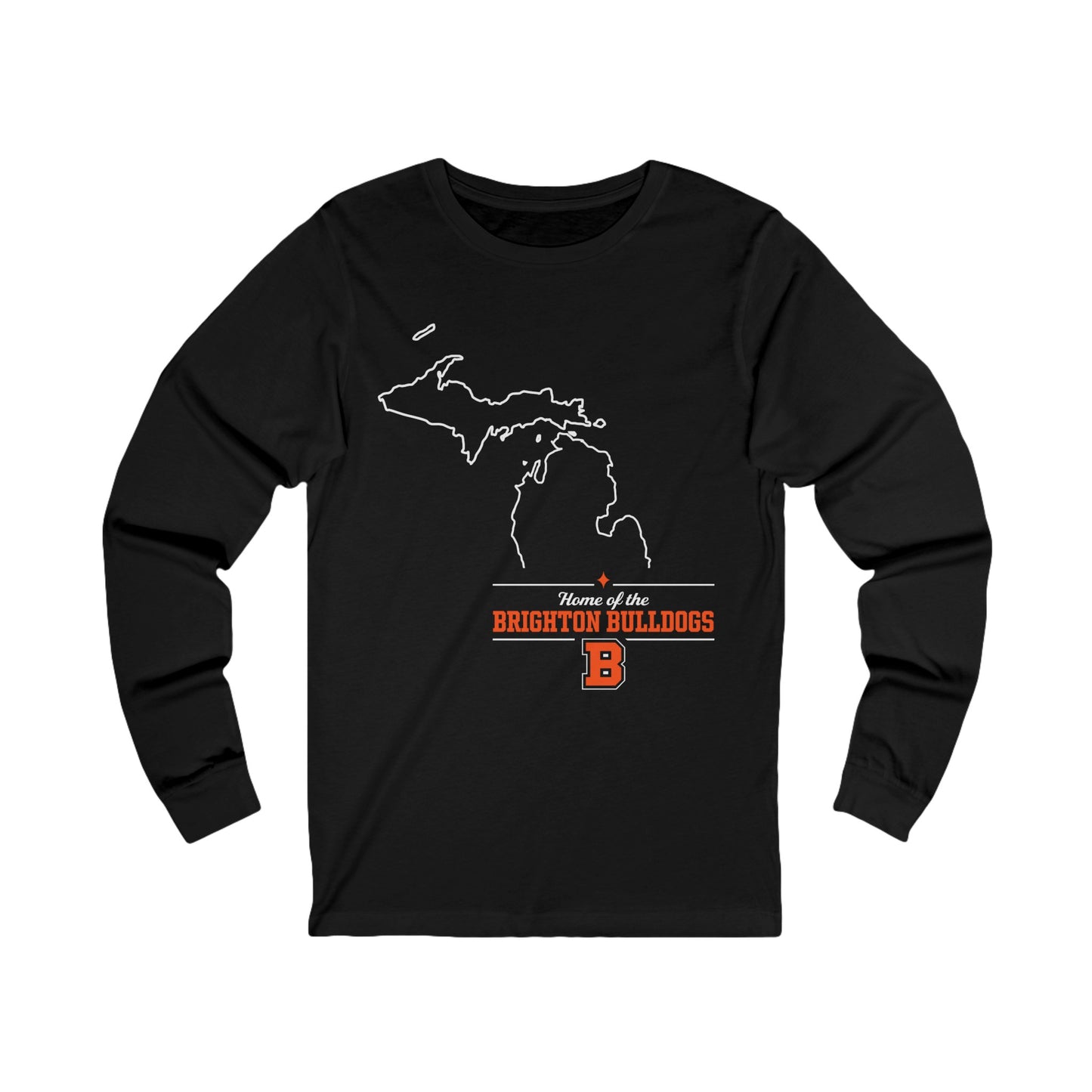 ADULT Michigan Long Sleeve Tee (Unisex) - Premium