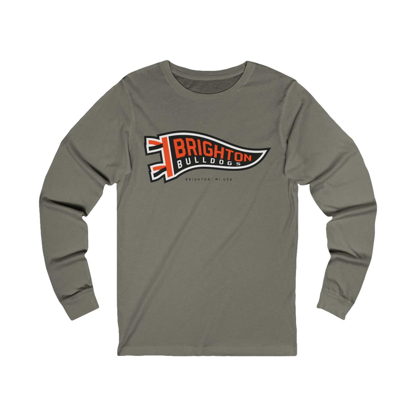 ADULT Pennant Long Sleeve Tee (Unisex) - Premium