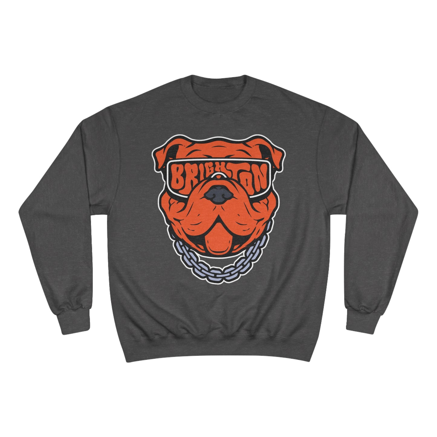 ADULT Bulldog Sunglasses Crewneck Sweatshirt (Unisex) - Premium