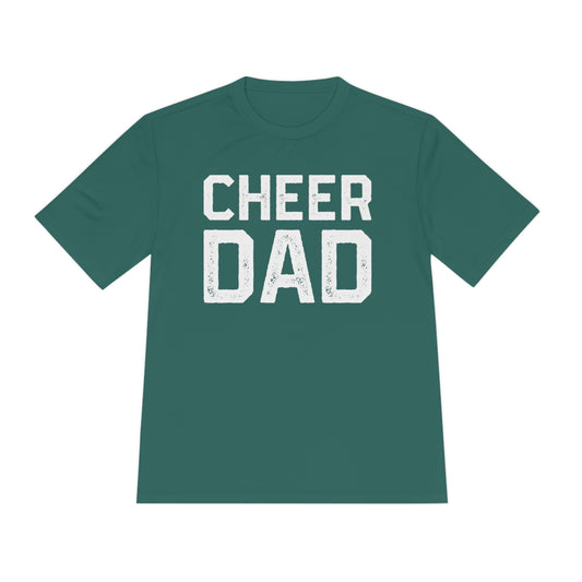 ADULT Cheer Dad Moisture Wicking Tee (Unisex) - Premium *Extra Colors*