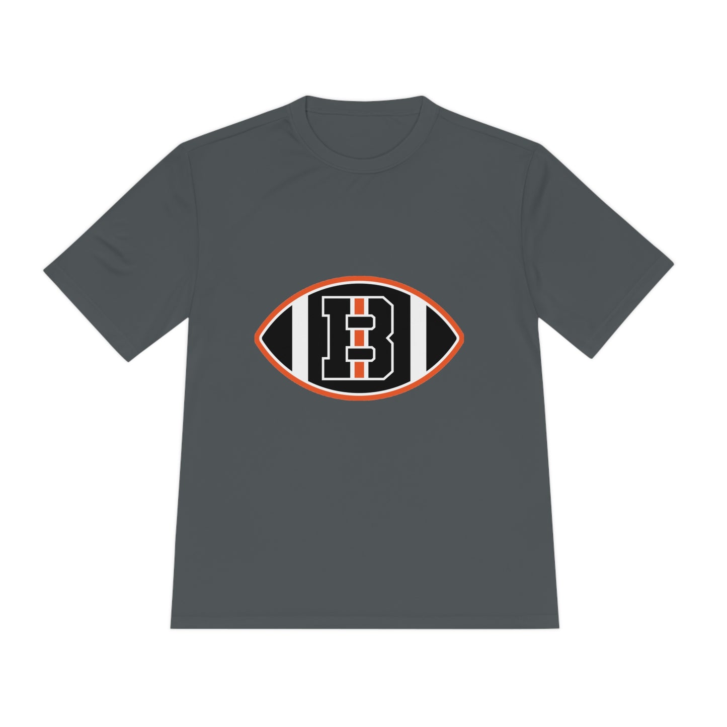 ADULT B Football Moisture Wicking Tee (Unisex) - Premium