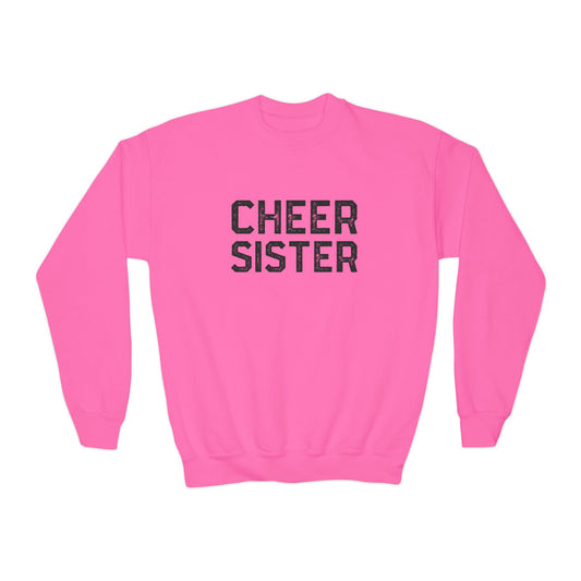 YOUTH Cheer Sister Crewneck Sweatshirt (Unisex)