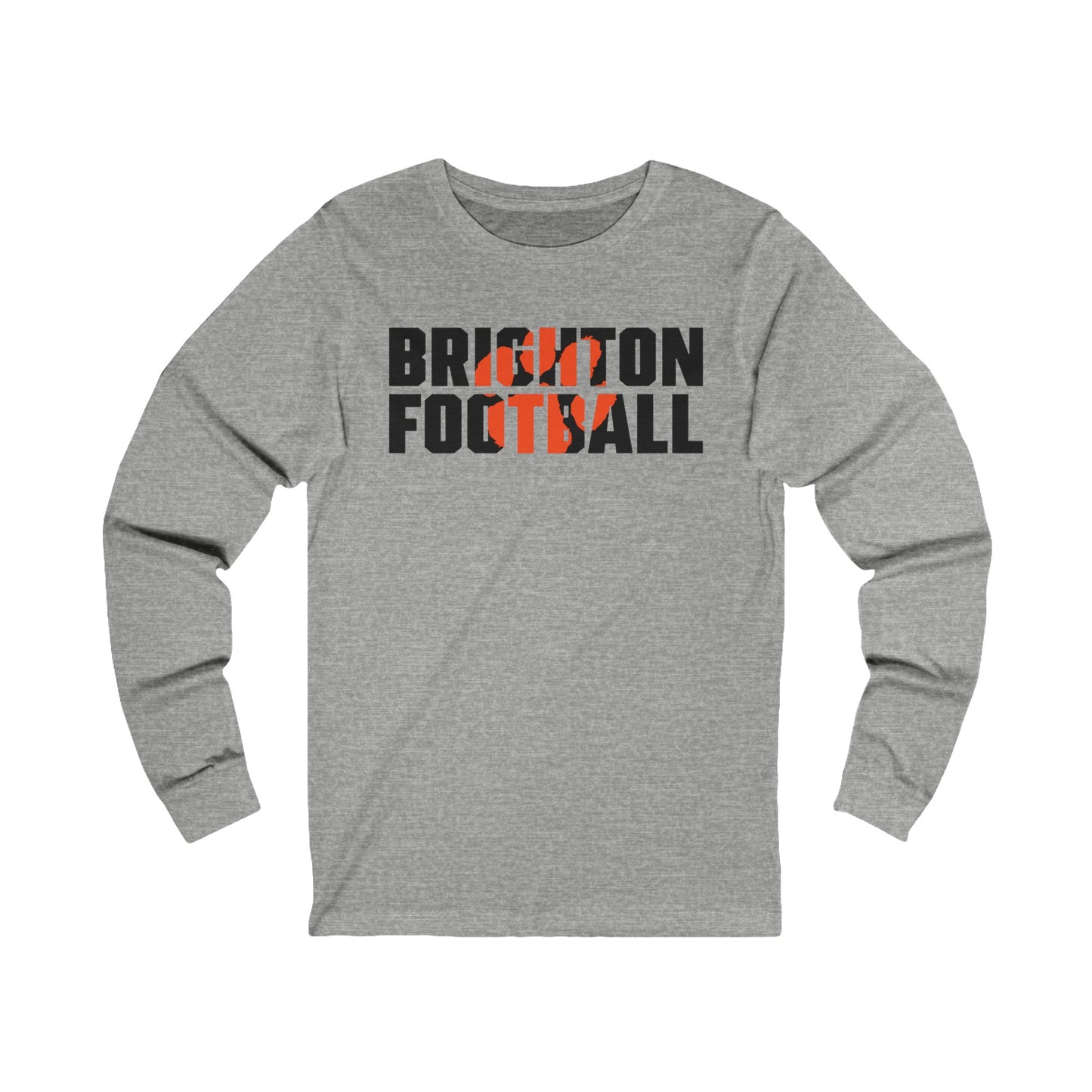 ADULT Brighton Football Long Sleeve Tee (Unisex) - Premium