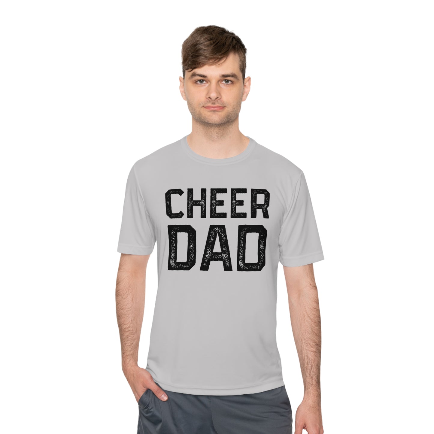 ADULT Cheer Dad Moisture Wicking Tee (Unisex) - Premium *Extra Colors*