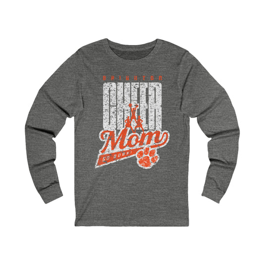 ADULT Cheer Mom Long Sleeve Tee - Premium