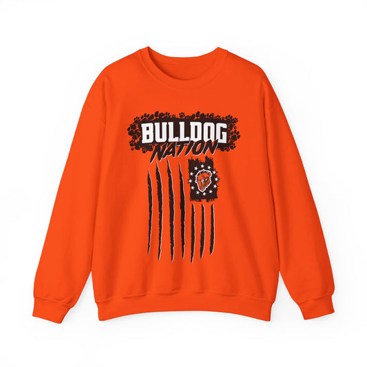 ADULT Bulldog Nation Crewneck Sweatshirt (Unisex) - Classic