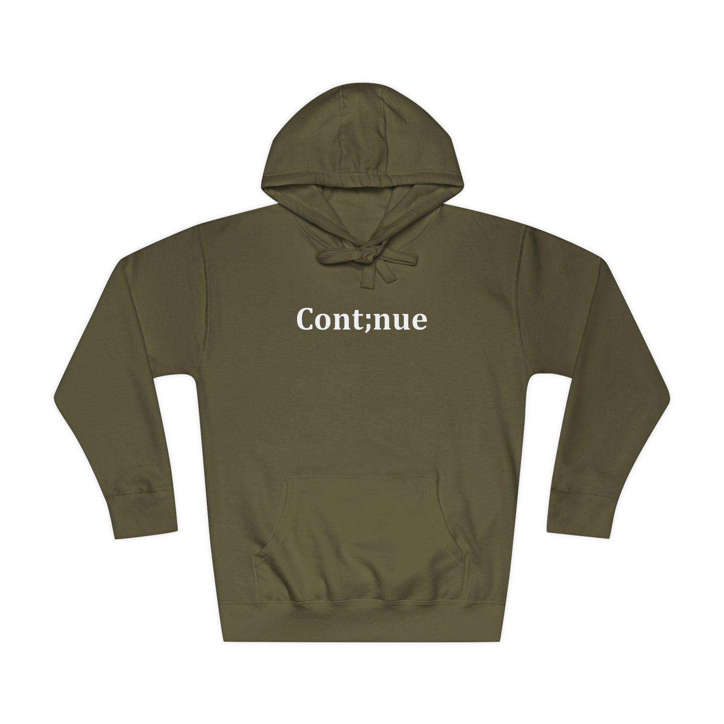 Cont;inue Hoodie (Unisex)