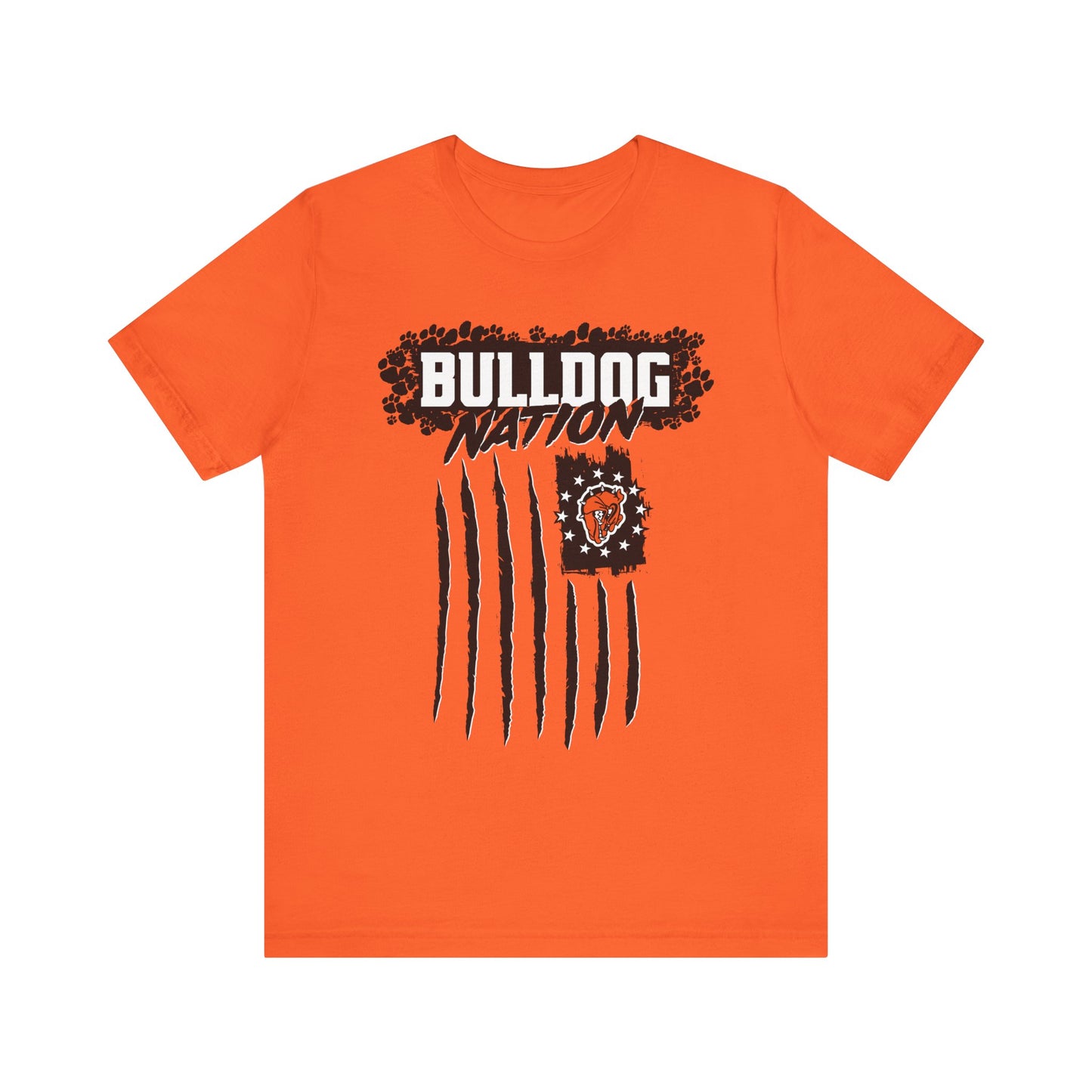 ADULT Bulldog Nation Short Sleeve T-Shirt (Unisex) - Premium