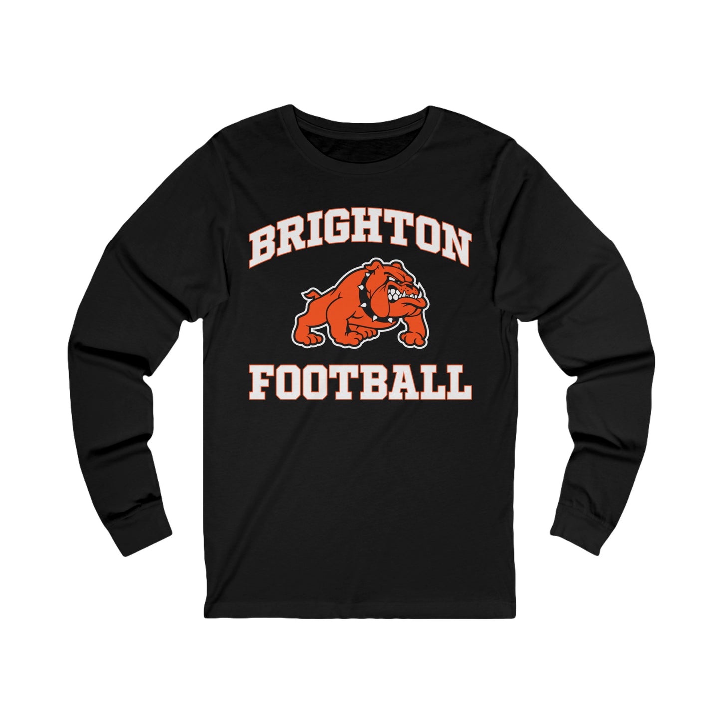 ADULT Bulldog Long Sleeve Tee (Unisex) - Premium