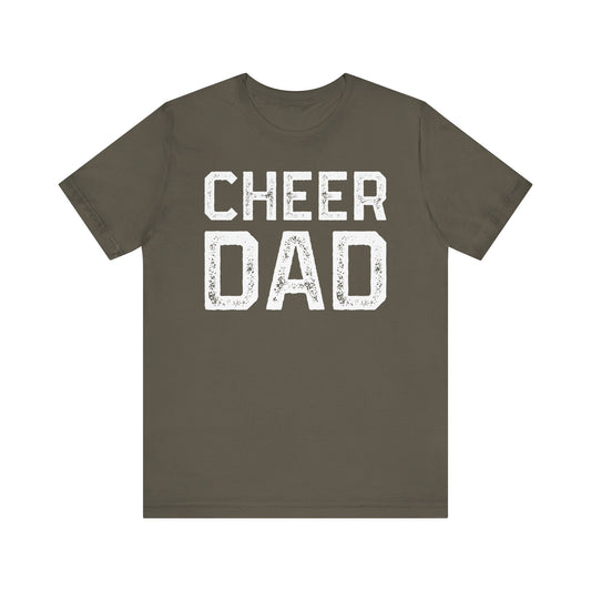 ADULT Cheer Dad Short Sleeve Tee (Unisex) - Premium *Extra Colors*