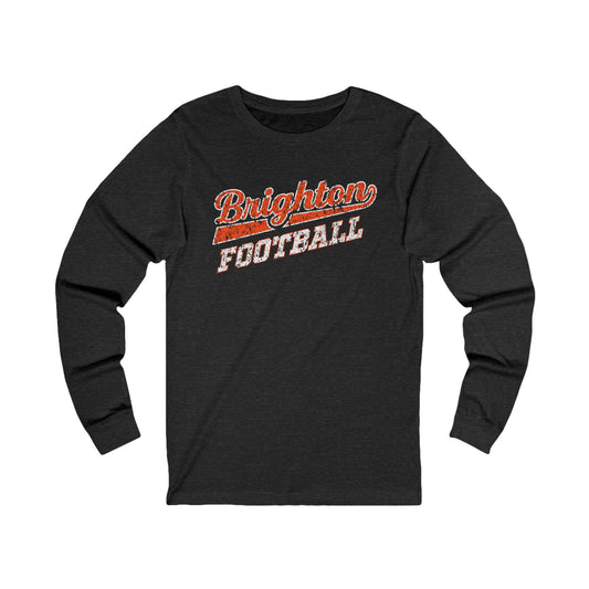 ADULT Vintage Script Long Sleeve Tee (Unisex) - Premium