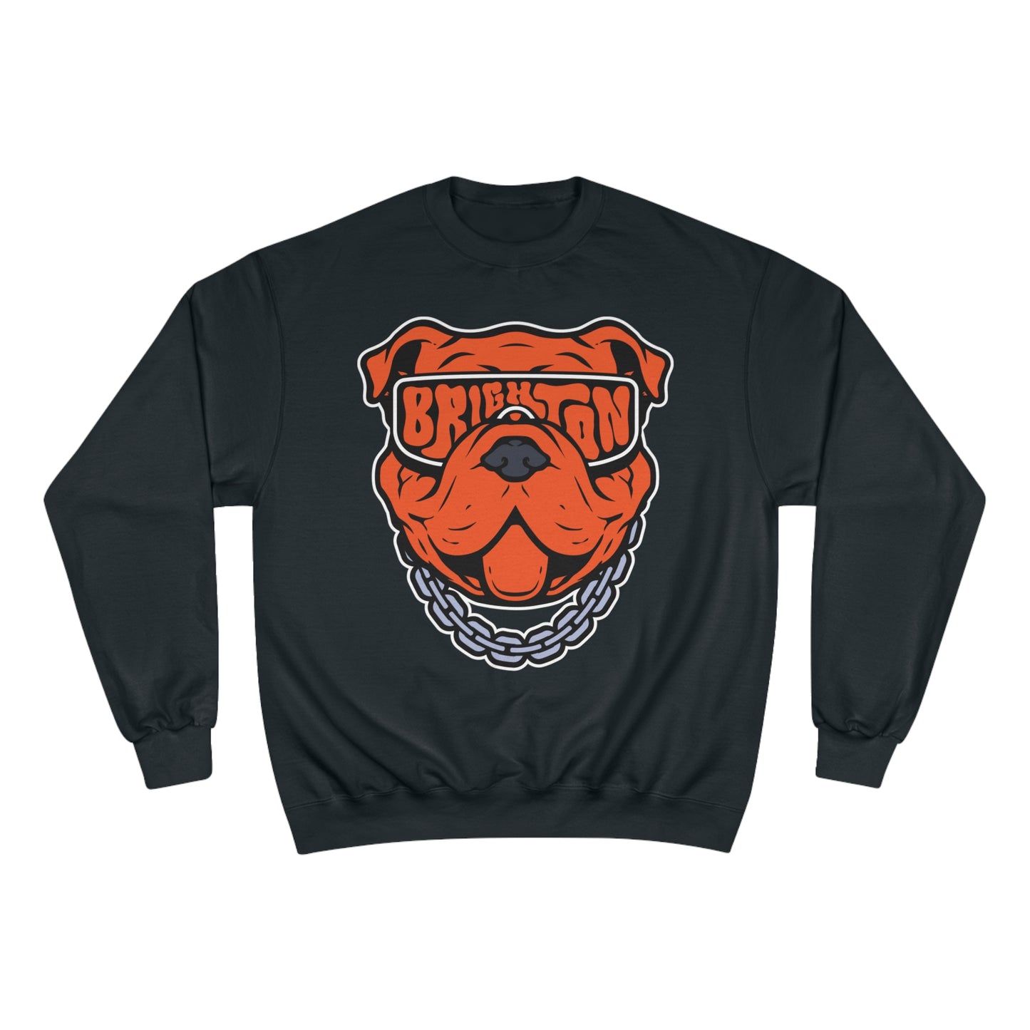 ADULT Bulldog Sunglasses Crewneck Sweatshirt (Unisex) - Premium